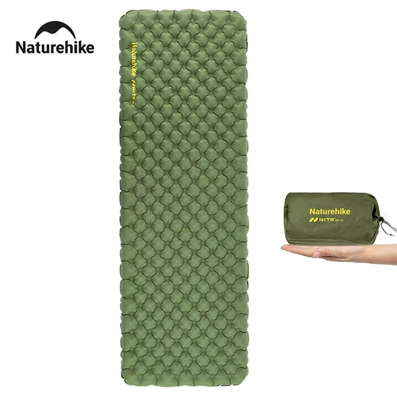 Naturehike — надувний кемпінговий матрац R-Value 4.6, ультралегкий