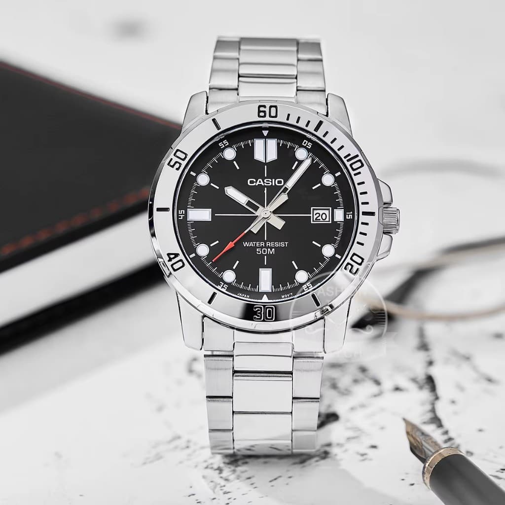 Casio — чоловічий спортивний військовий годинник, водозахист 50 м